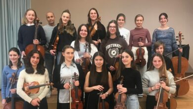 Jugendstreichorchester und „Picoviolini“ spielen Klassik