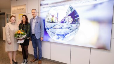 Landshut durch die Glaskugel Susanne Schulz gewinnt den Fotowettbewerb des Klinikums