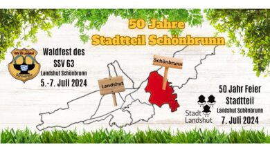 Stadt Landshut feiert 50 Jahre Eingemeindung von Schönbrunn