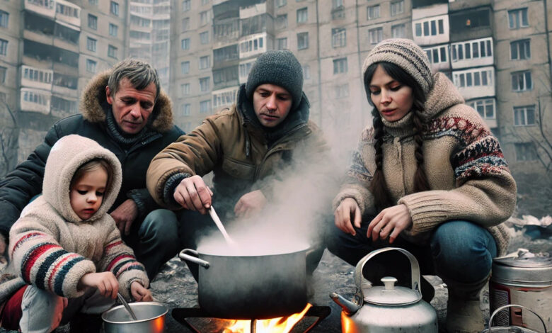 Ukraine - Winter ohne Strom