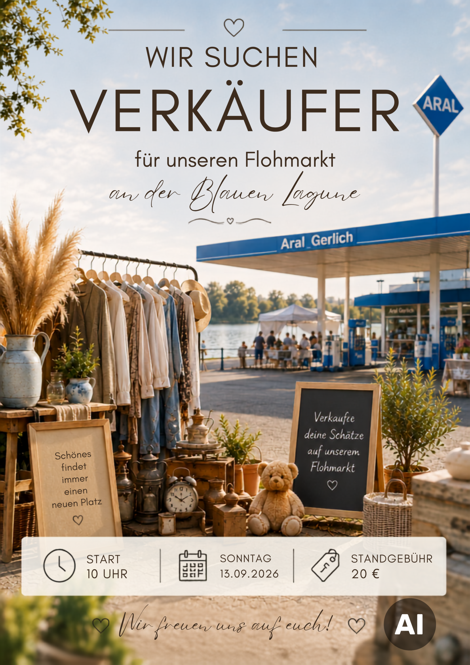 Anmeldung zum Flohmarkt
