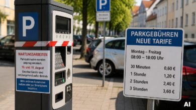 Parkautomaten werden umprogrammiert