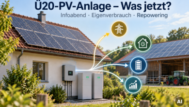 Infoabend zu Ü20-PV-Anlagen und Eigenverbrauch
